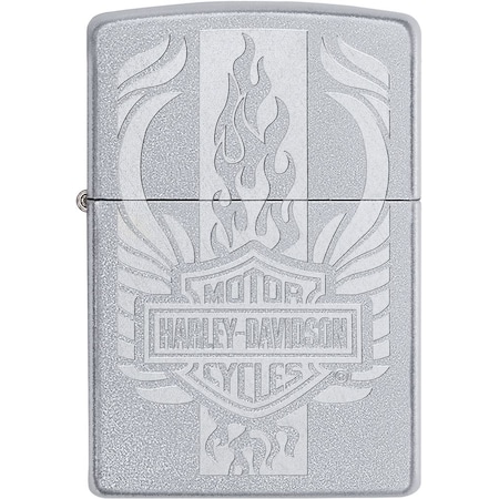 Zippo 2024 Zippo Harley-Davidson Design, Satin Chrome,  ZIP-49660